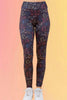 Colorful Cat Outline Leggings