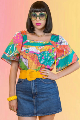 Safari Kimono: Amethyst Grove