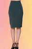 Classic Pencil Skirt: Forest Green