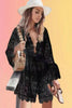 Vintage Black Lace Cover