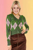 Argyle Awhile Cardigan