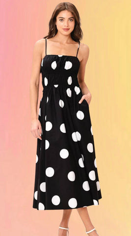 Aegean Sea Flowy Dress