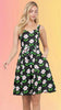 Retro Danish Floral Dress