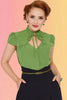 Chartreuse Muse Blouse