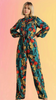 Floral Leopard Flightsuit