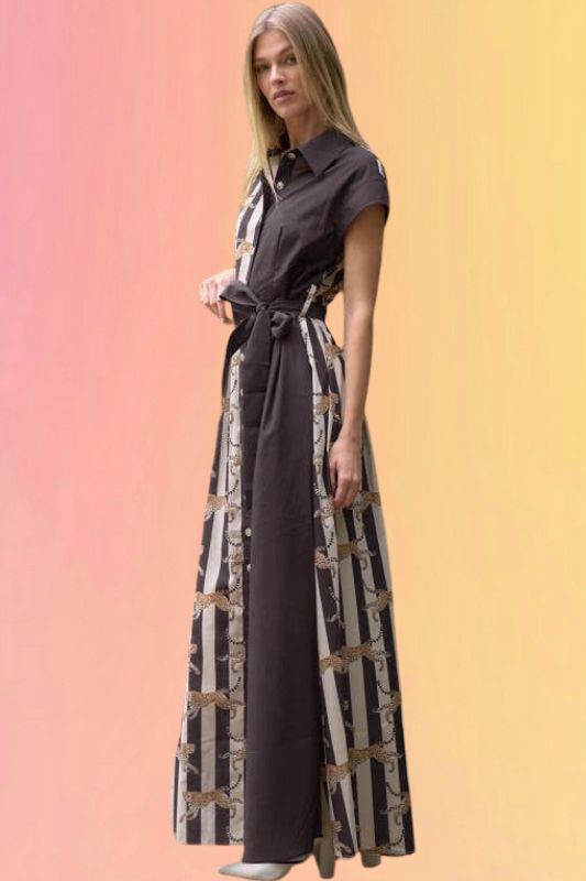 Graceful Huntress Maxi Dress