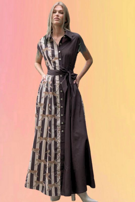 Graceful Huntress Maxi Dress