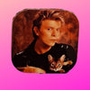 Bowie With Cat Coaster