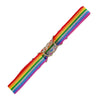 Retro Rainbow Stretch Belt