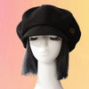 Black Newsie Cap