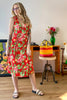 Island Stroll Wrap Dress
