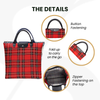 Royal Stewart Tartan Folding Bag