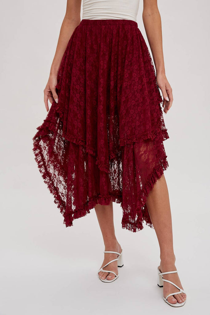Black Lace Stevie Skirt