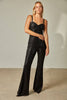 Velvet Sequin Rockstar Jumpsuit