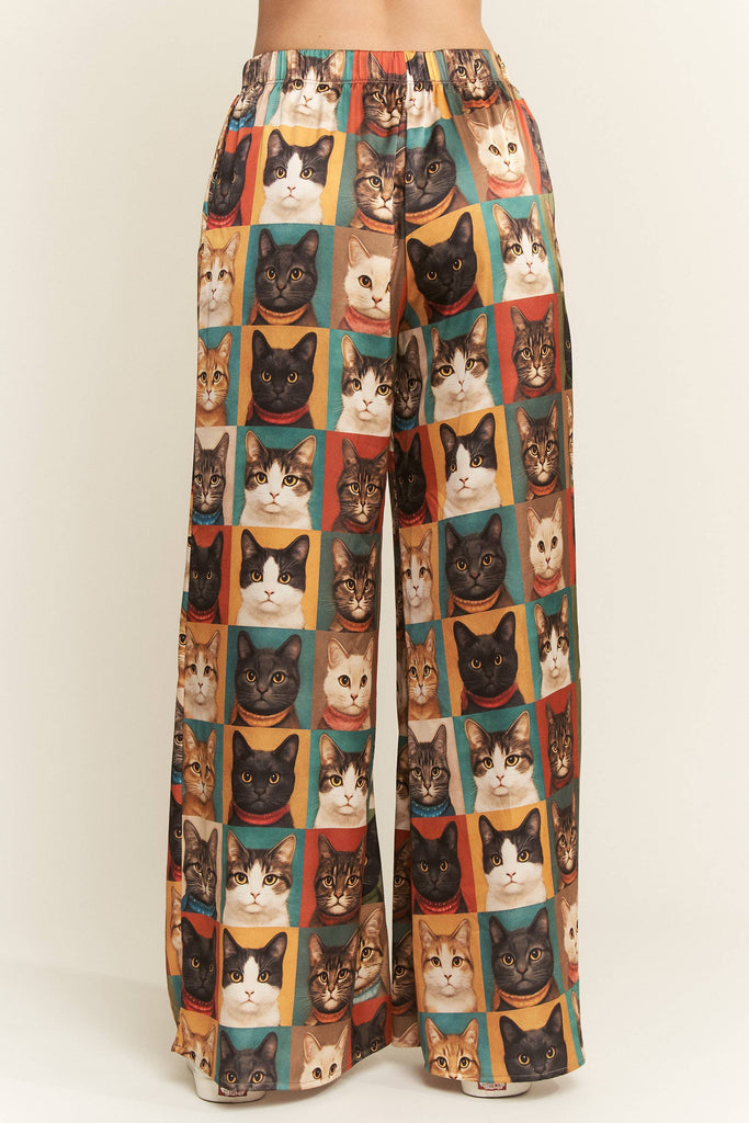 Cat Portrait Pants