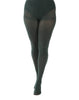 80 Denier Opaque Tights: Forest Green / One Size
