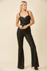 Velvet Sequin Rockstar Jumpsuit