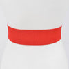 Silk Flower Dress Belt: Fuschia