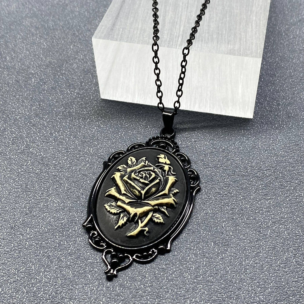 Gothic Cage Pendant Necklace