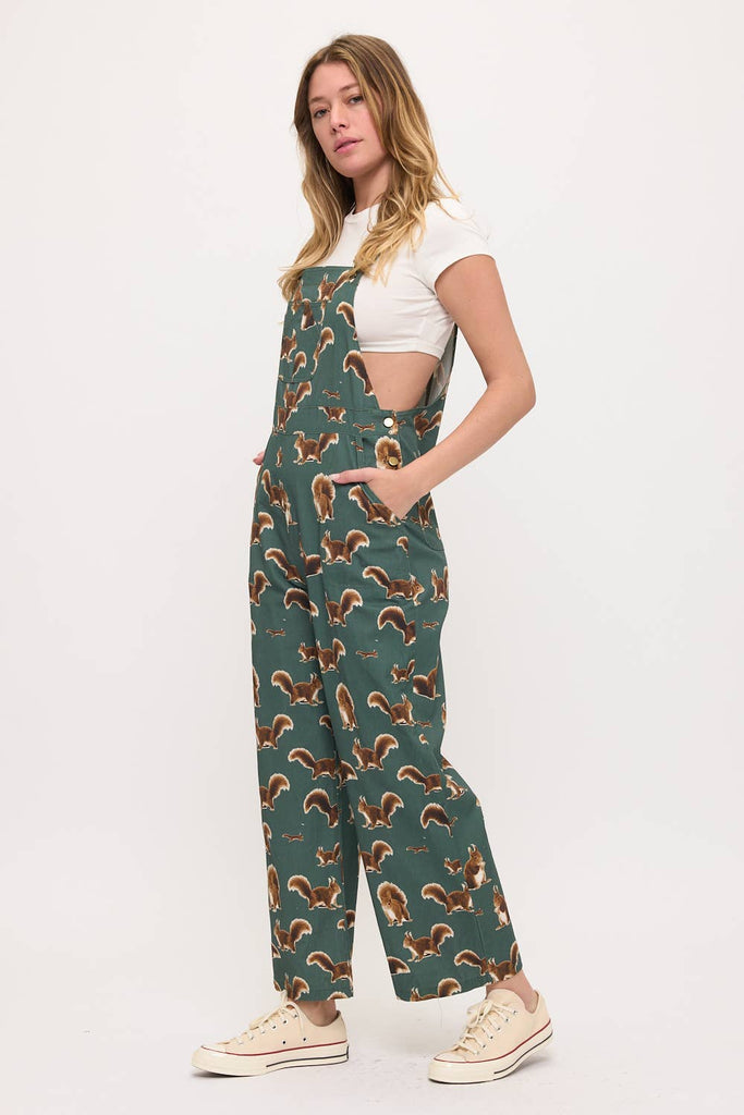 Squirrel Friends Overalls