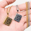 Open Book Charm Gold Plated Necklace