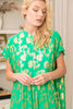 Gilded Iris Caftan Dress