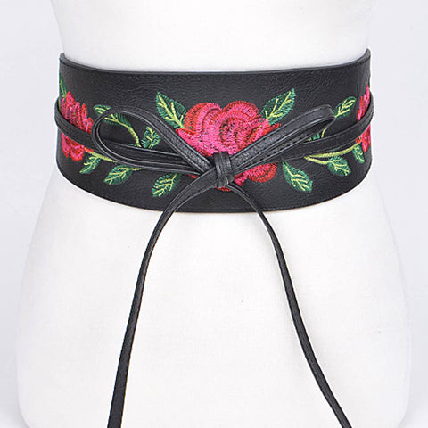 Heart Shape Western Belt: Cinnamon