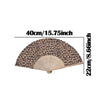 Leopard Bamboo Fan14 Classic