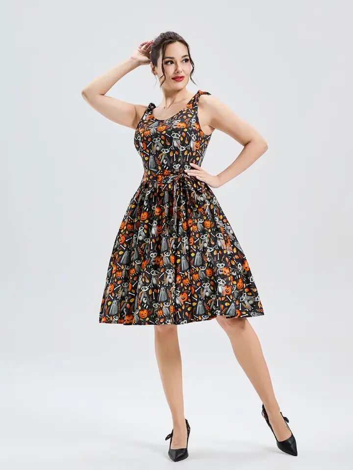 Raccoon Coven Dress