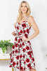 Wild Roses Cotton Dress- Only M