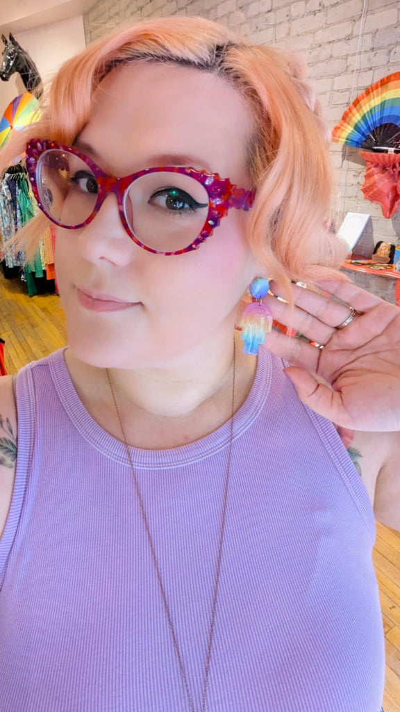 Rainbow Goddess Earrings