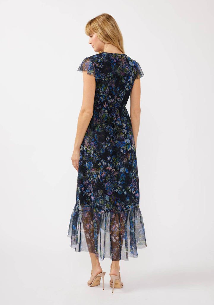 Floral Flutter Dress