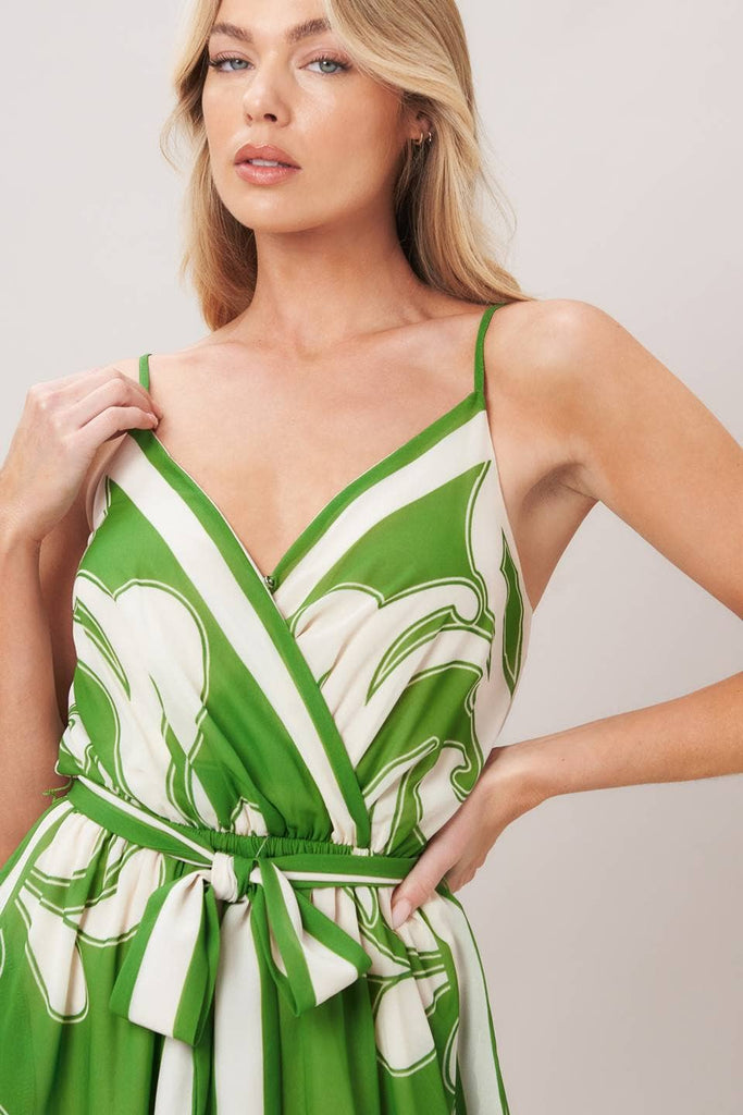 Fresh Summer Greens Jumpsuit