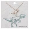 Silver Tyrannosaurus Rex Necklace