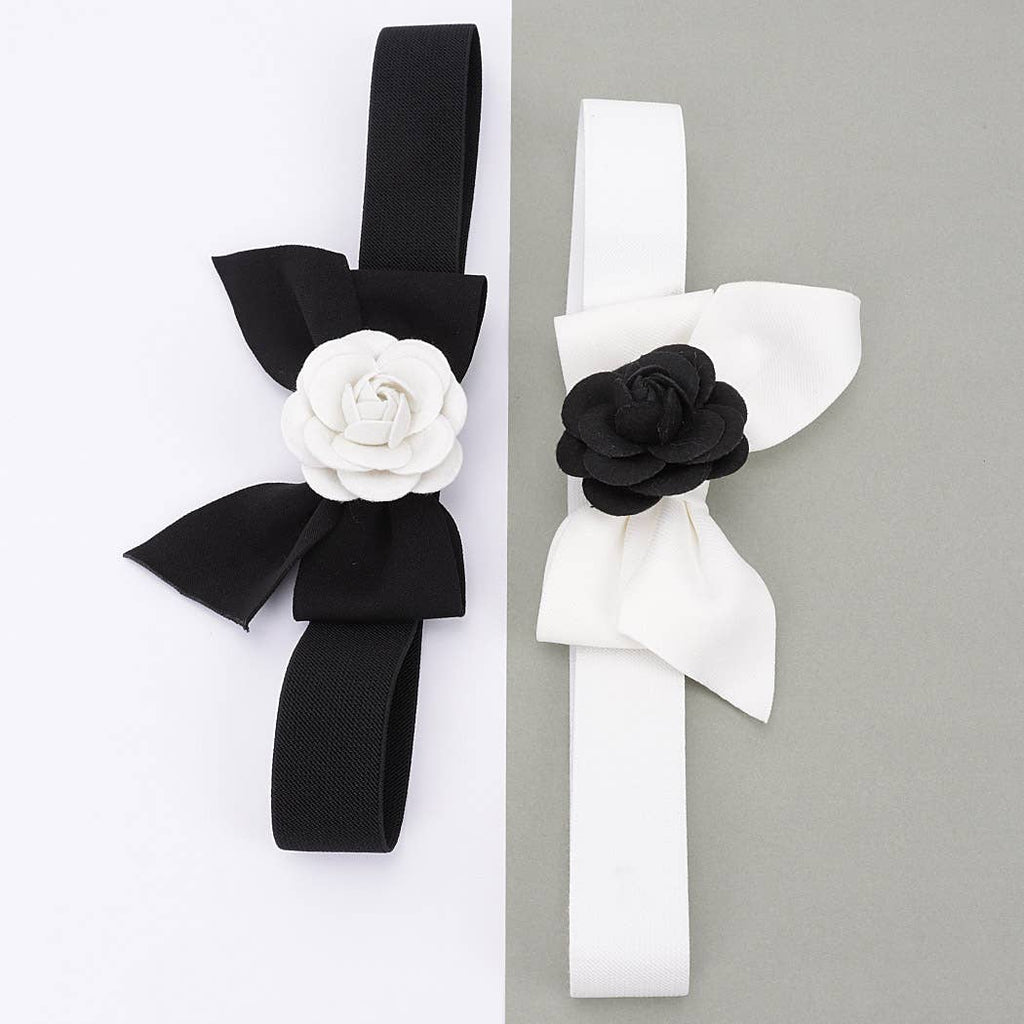Flower Ribbon Elastic Belt: IV