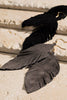 Genuine Leather Leaf Earrings: Canary
