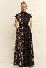 Cherry Cheetah Maxi Dress