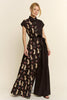 Cherry Cheetah Maxi Dress