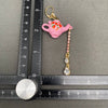 Gold Plated Teapot & Teacup Earrings
