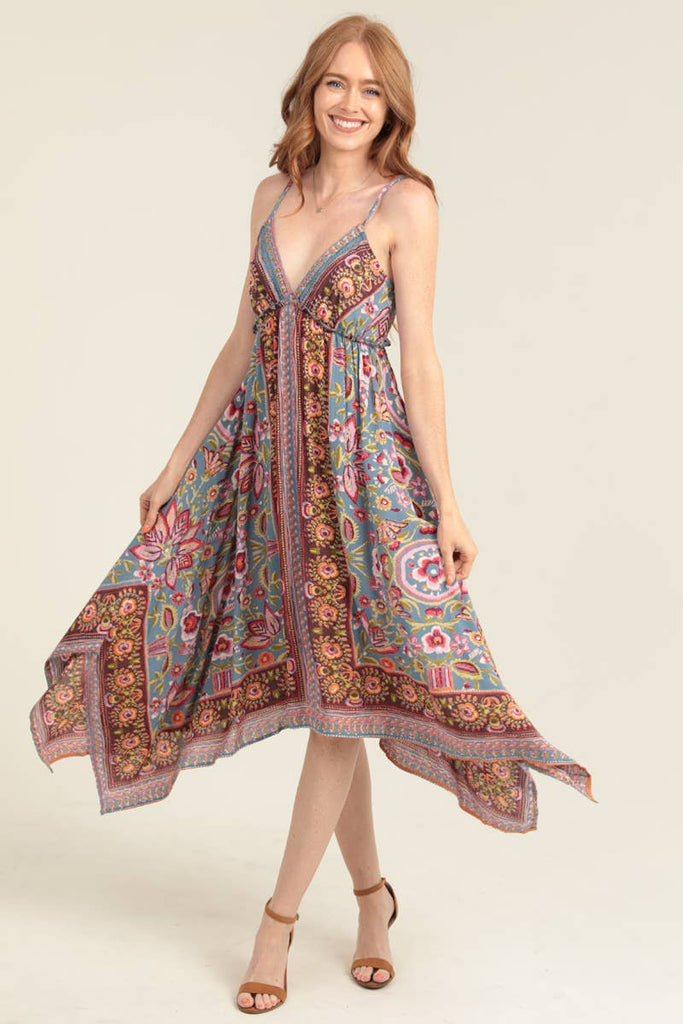 Hydra Handkerchief Dress