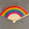 Rainbow Pride Fan5 Bamboo