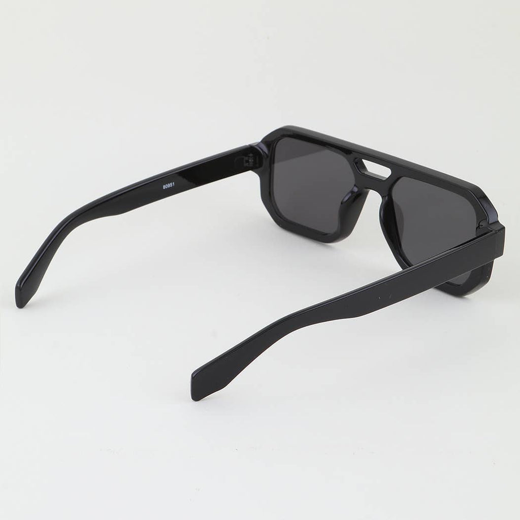 Tortoise Aviator Block Sunglasses