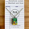 Book Locket Necklace - The Wizard of Oz: Stainless Steel
