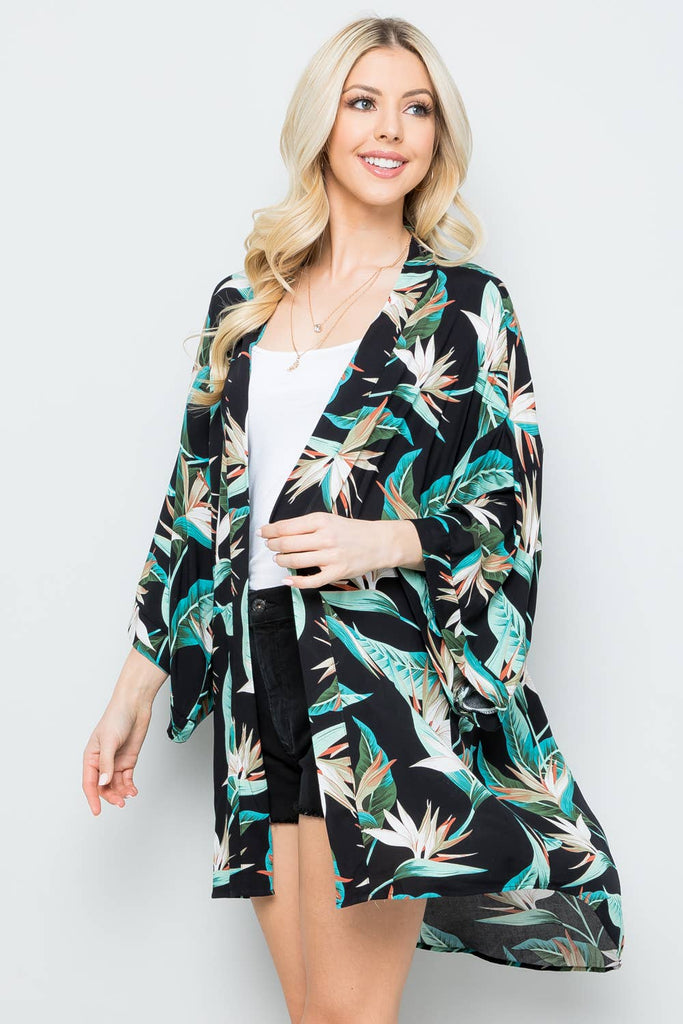 Bird Of Paradise Kimono