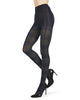 Glasgow Plaid Sweater Tights: Red / L-XL