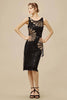 Awakening Beaded Fan Evening Gown