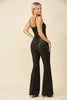 Velvet Sequin Rockstar Jumpsuit