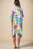 Coastal Pop Viscose Kimono