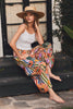 Fruit Medley Tropical Wide Leg Pants