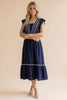 Ric Rac Ruffle Dress